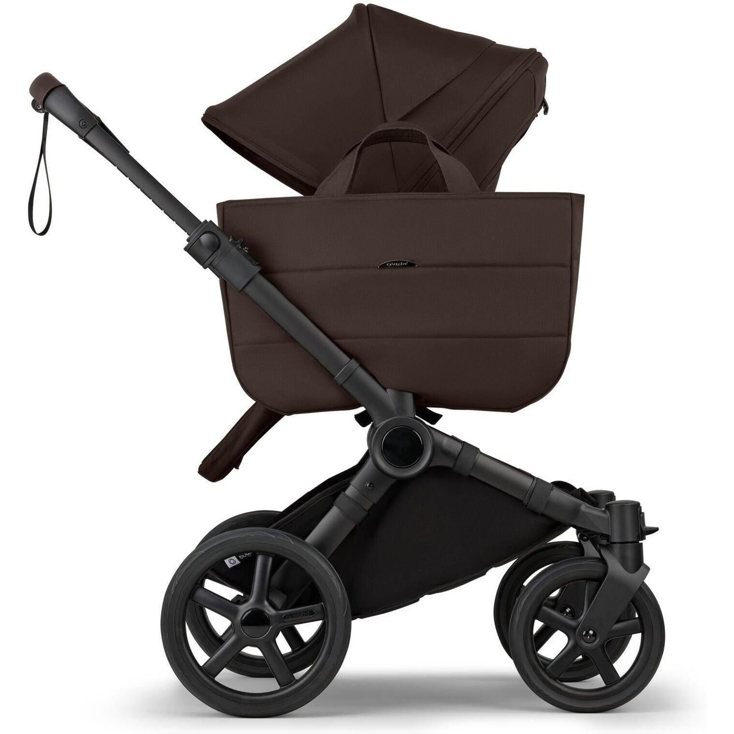 Bugaboo Donkey 6 NA BLACK/COCOA BROWN-COCOA BROWN