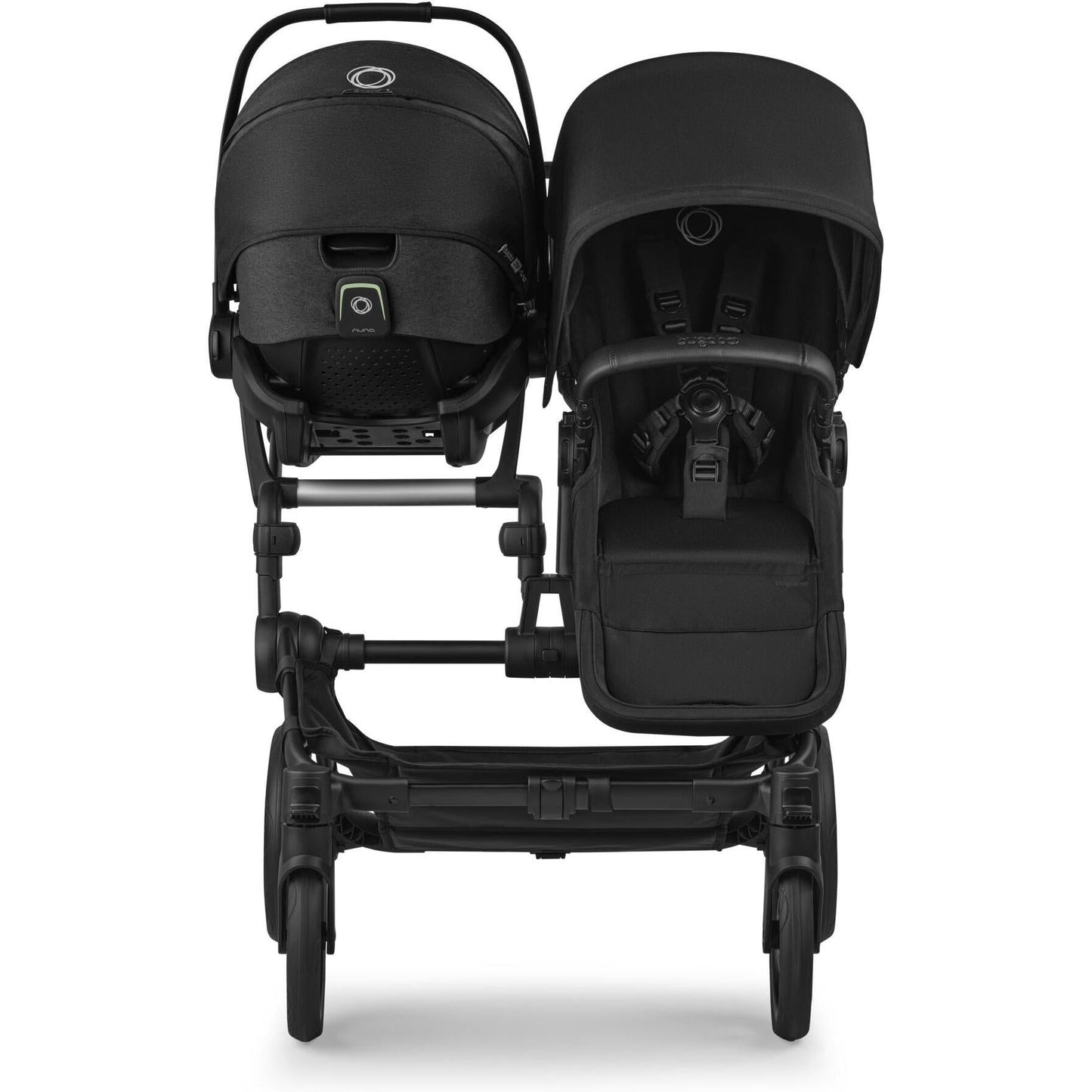 Bugaboo Donkey car seat adapters NA - single/double BLACK