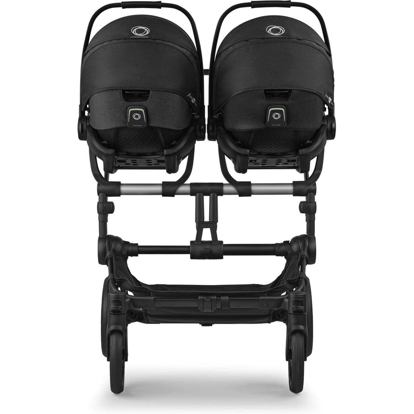 Bugaboo Donkey car seat adapters - twin BLACK