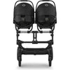 Bugaboo Donkey car seat adapters - twin BLACK