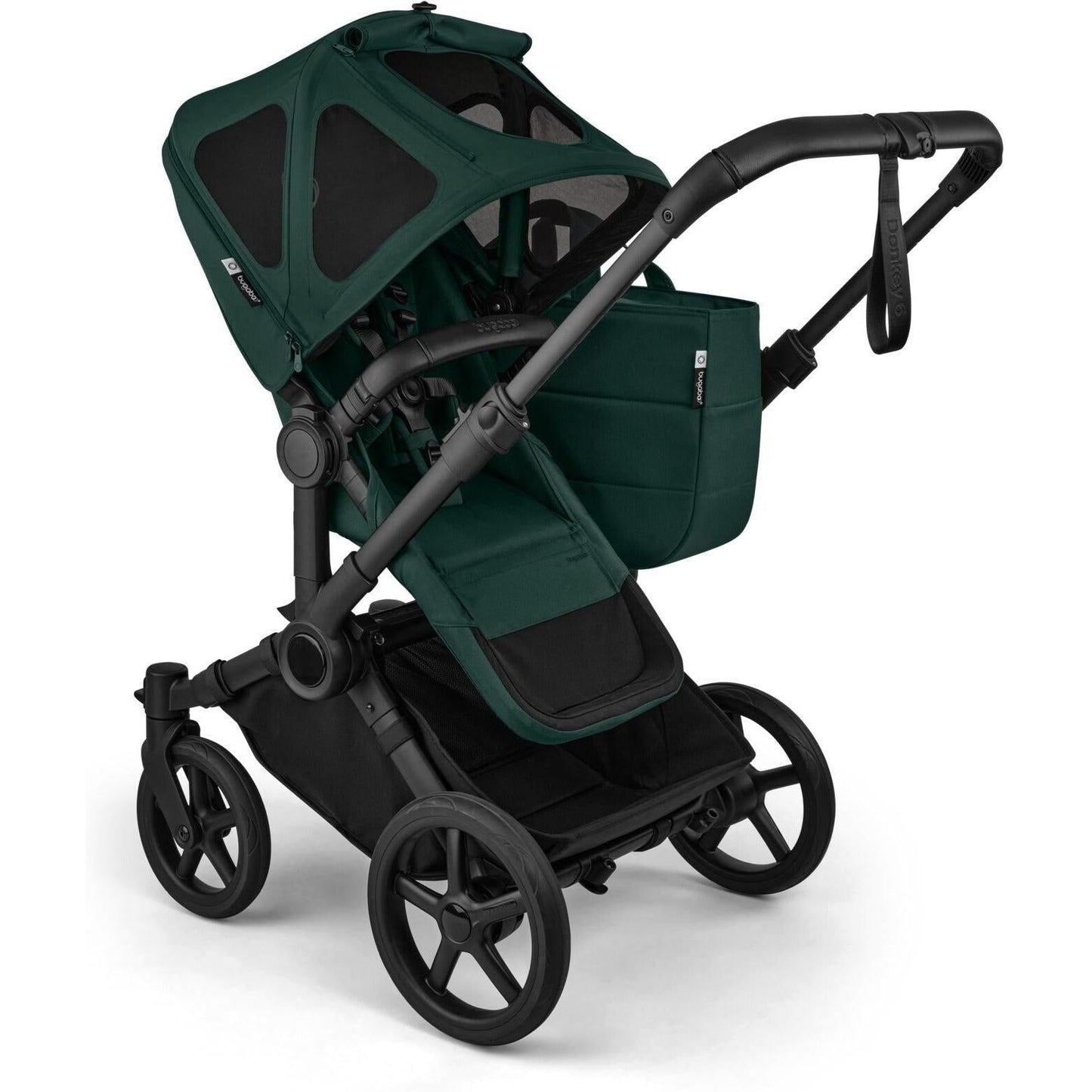 Bugaboo Donkey 6 breezy sun canopy HERITAGE BLACK
