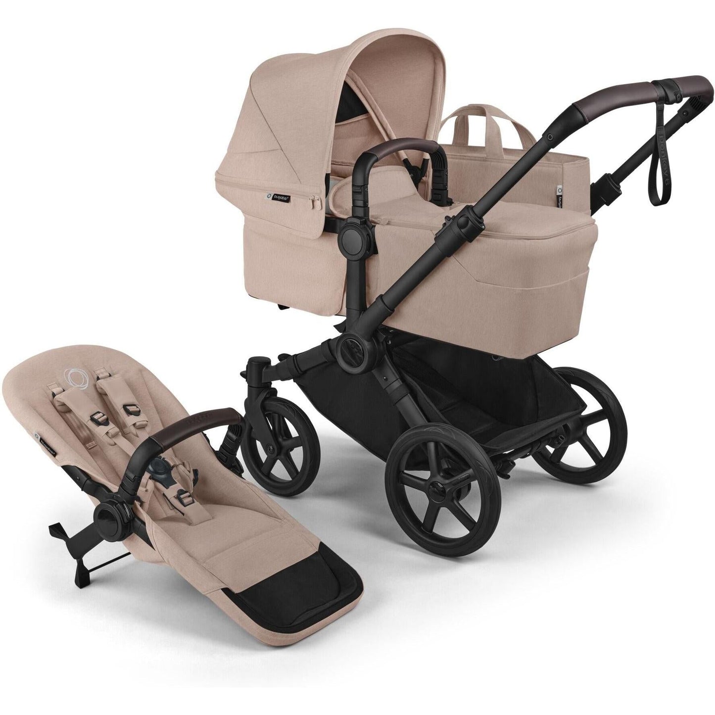 Bugaboo Donkey 6 NA BLACK/COCOA BROWN-COCOA BROWN