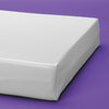 Little Dreamer All Foam Crib Mattress - Dual Firmness w/white Ribbon