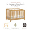 Sprout 4-in-1 Convertible Crib w/Toddler Bed Conversion Kit in Honey
