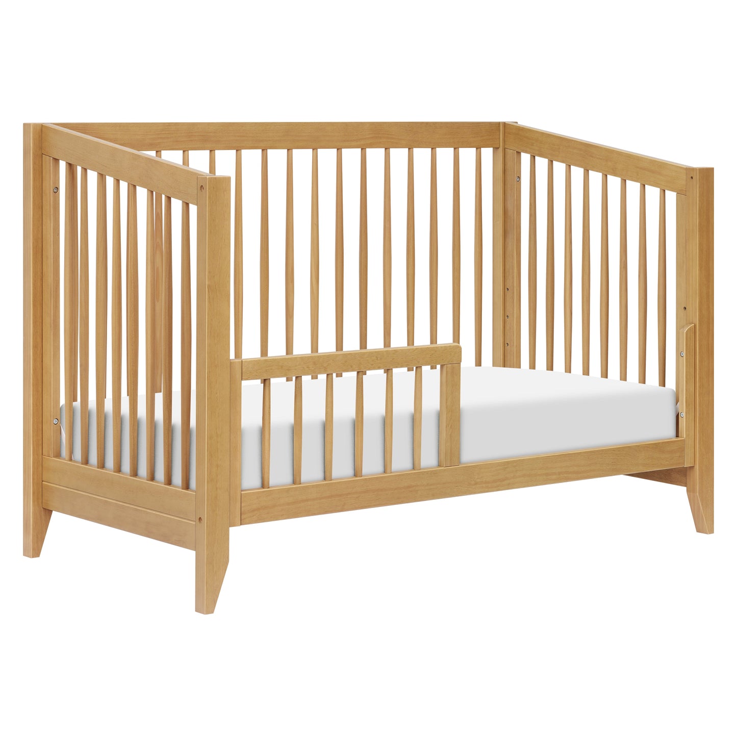 Sprout 4-in-1 Convertible Crib w/Toddler Bed Conversion Kit in Honey