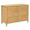 Sprout 6-Drawer Double Dresser in Honey