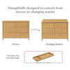 Sprout 6-Drawer Double Dresser in Honey