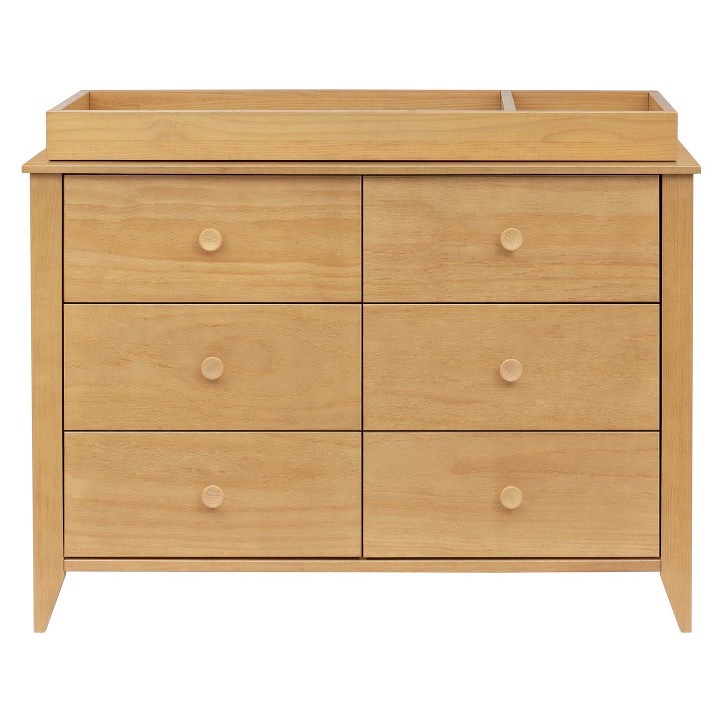 Sprout 6-Drawer Double Dresser in Honey