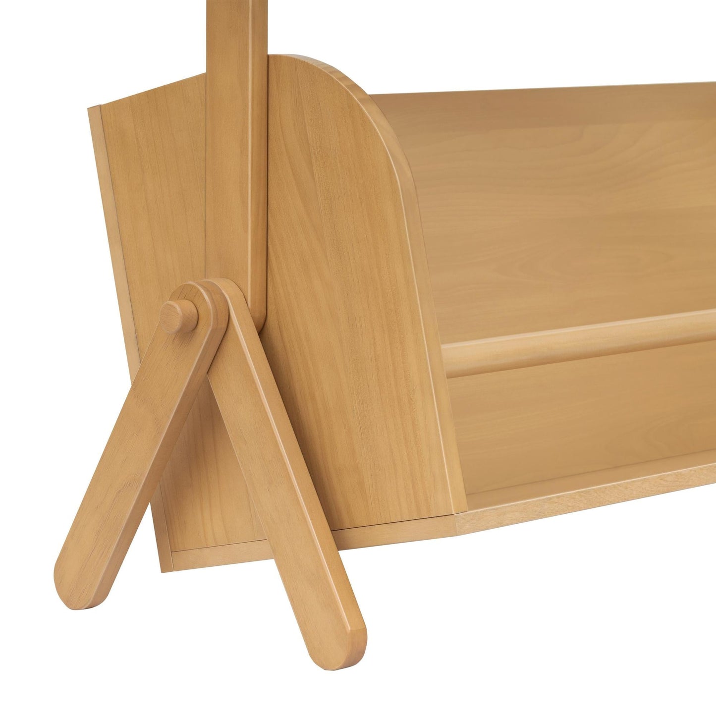 Tally Storage and Bookshelf in Washed Natural