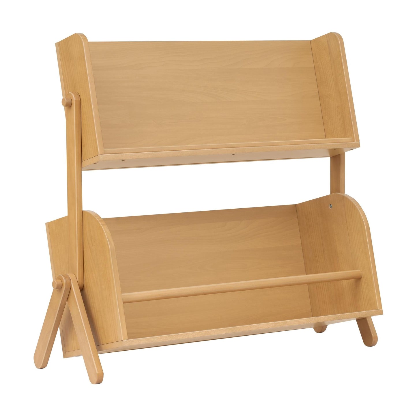 Tally Storage and Bookshelf in Washed Natural