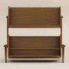 Tally Storage and Bookshelf in Washed Natural