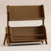 Tally Storage and Bookshelf in Washed Natural