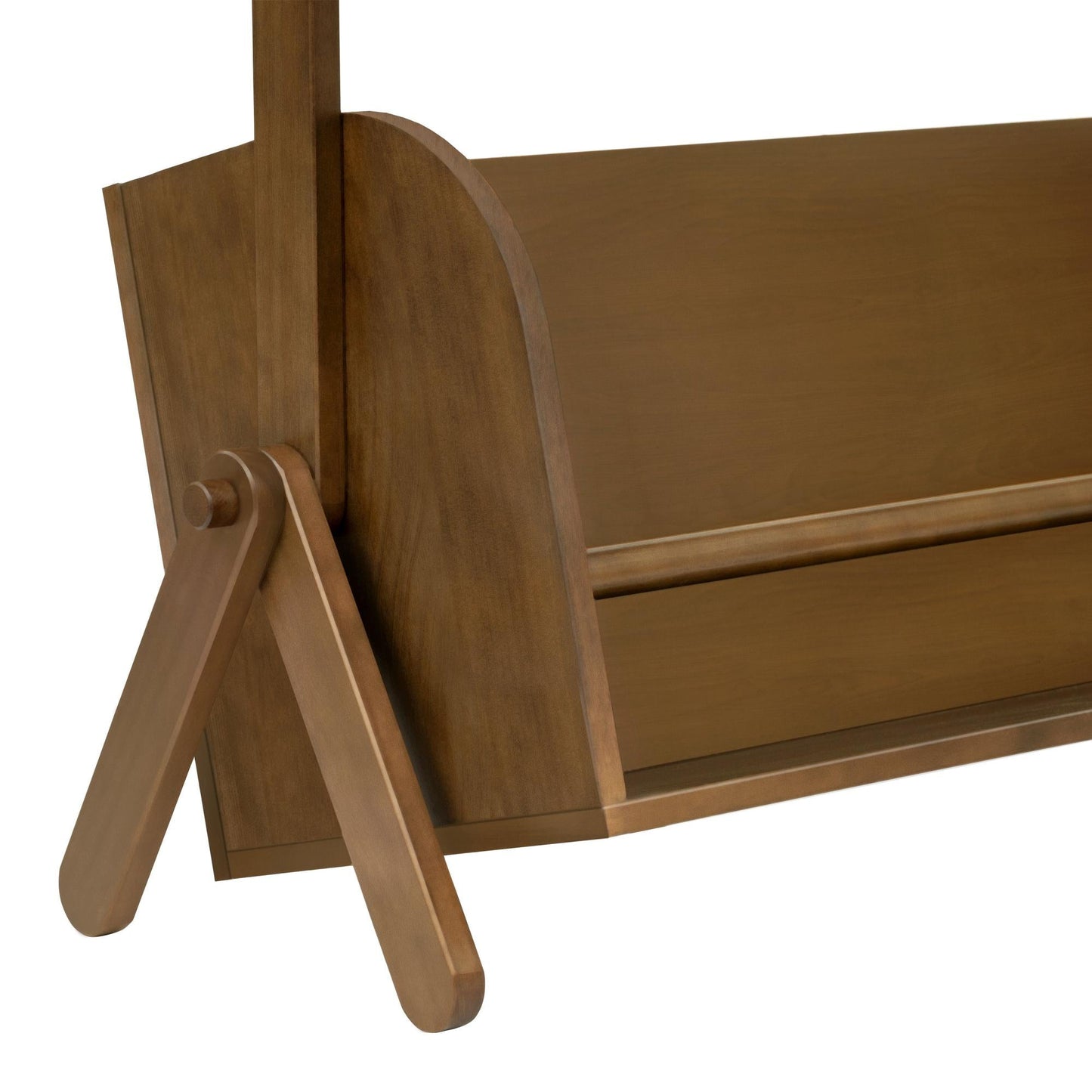 Tally Storage and Bookshelf in Washed Natural