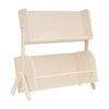 Tally Storage and Bookshelf in Washed Natural
