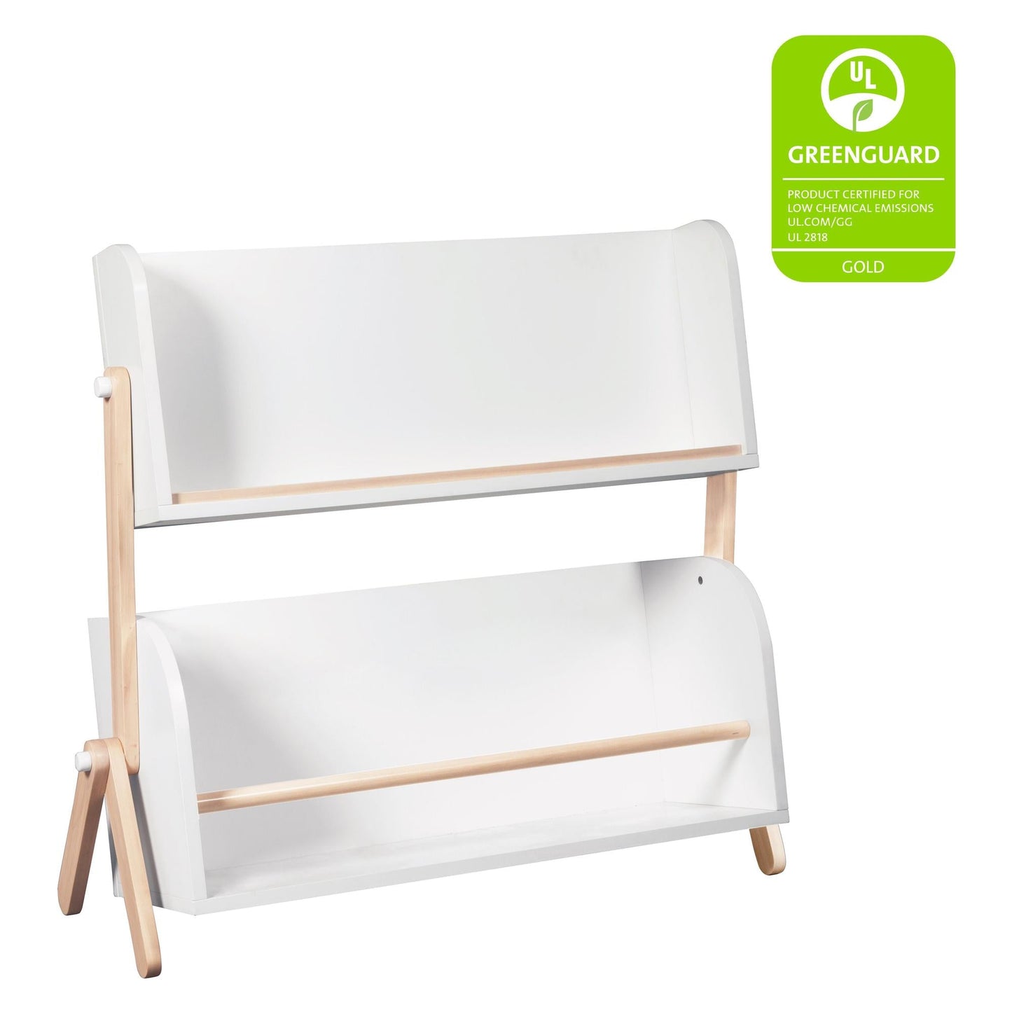 Tally Storage and Bookshelf in Washed Natural