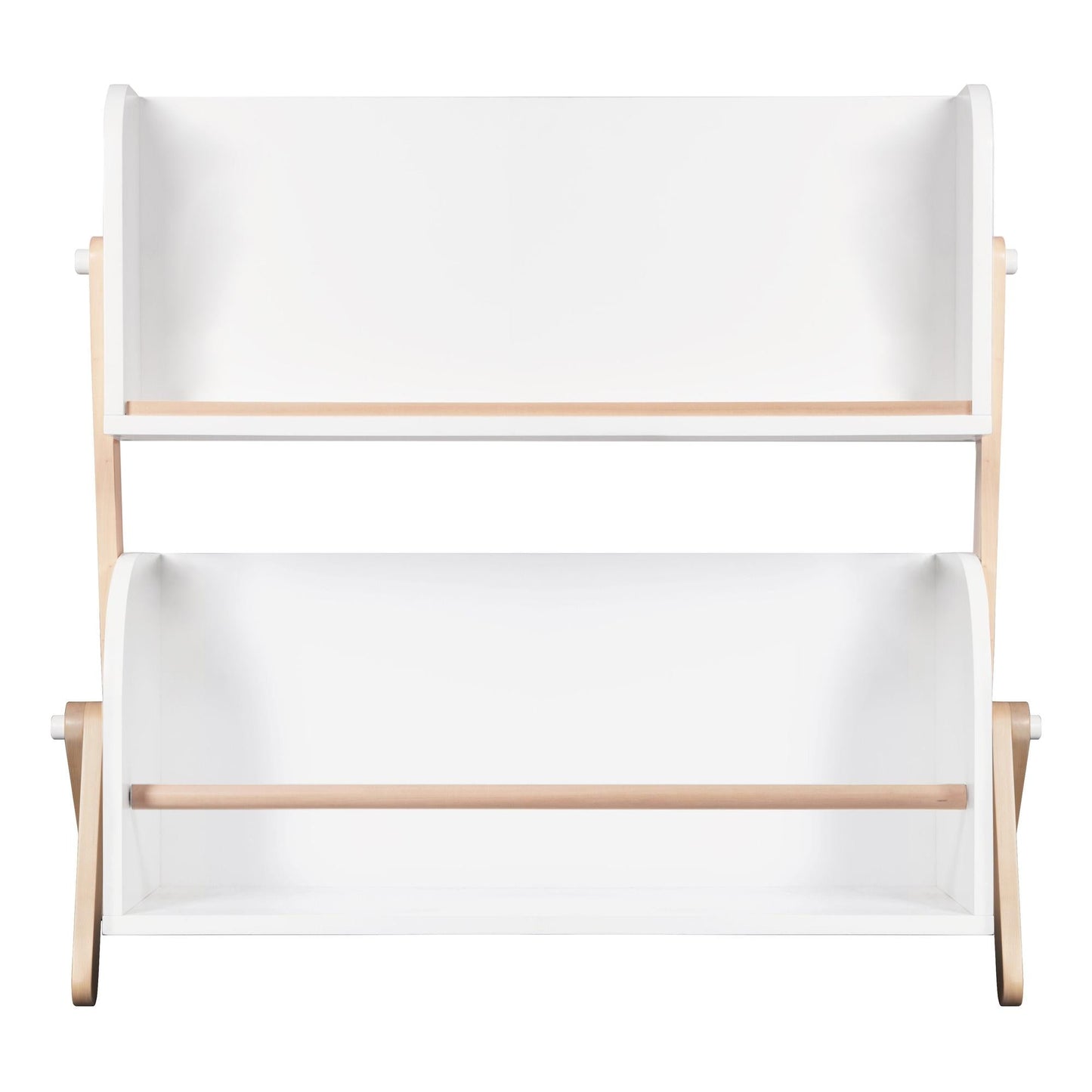 Tally Storage and Bookshelf in Washed Natural
