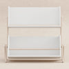 Tally Storage and Bookshelf in Washed Natural