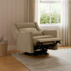 BABYLETTO KIWI PLUS CHAIR AND A HALF POWER RECLINER & SWIVEL GLIDER WITH POWER ADJUSTABLE HEADREST AND USB PORT