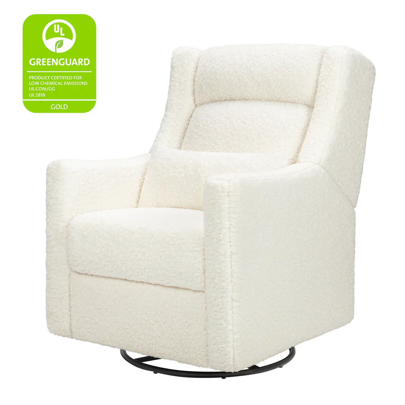 Kiwi Plus Power Glider Recliner w/ Power Headrest in Performance Beach Eco-Weave
