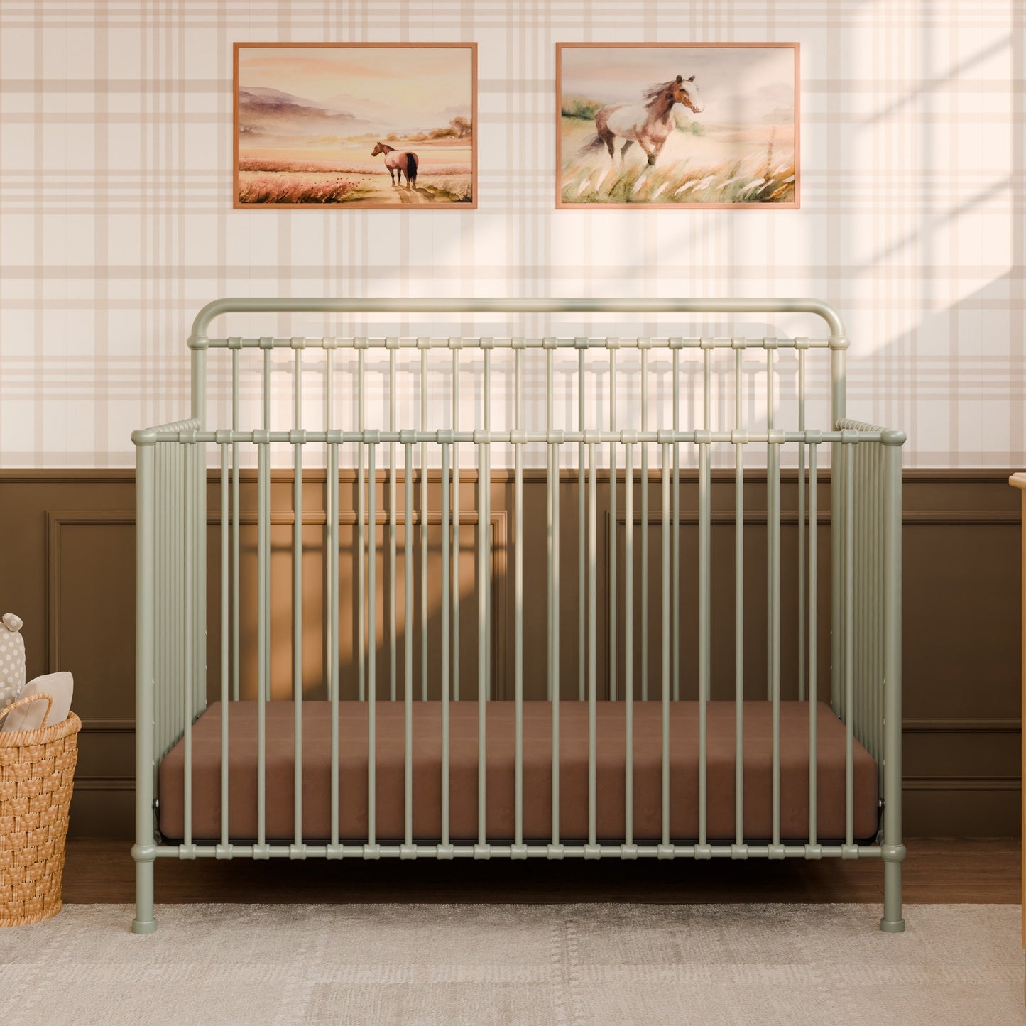 Winston 4-in-1 Convertible Crib in Heirloom Sage
