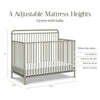 Winston 4-in-1 Convertible Crib in Heirloom Sage