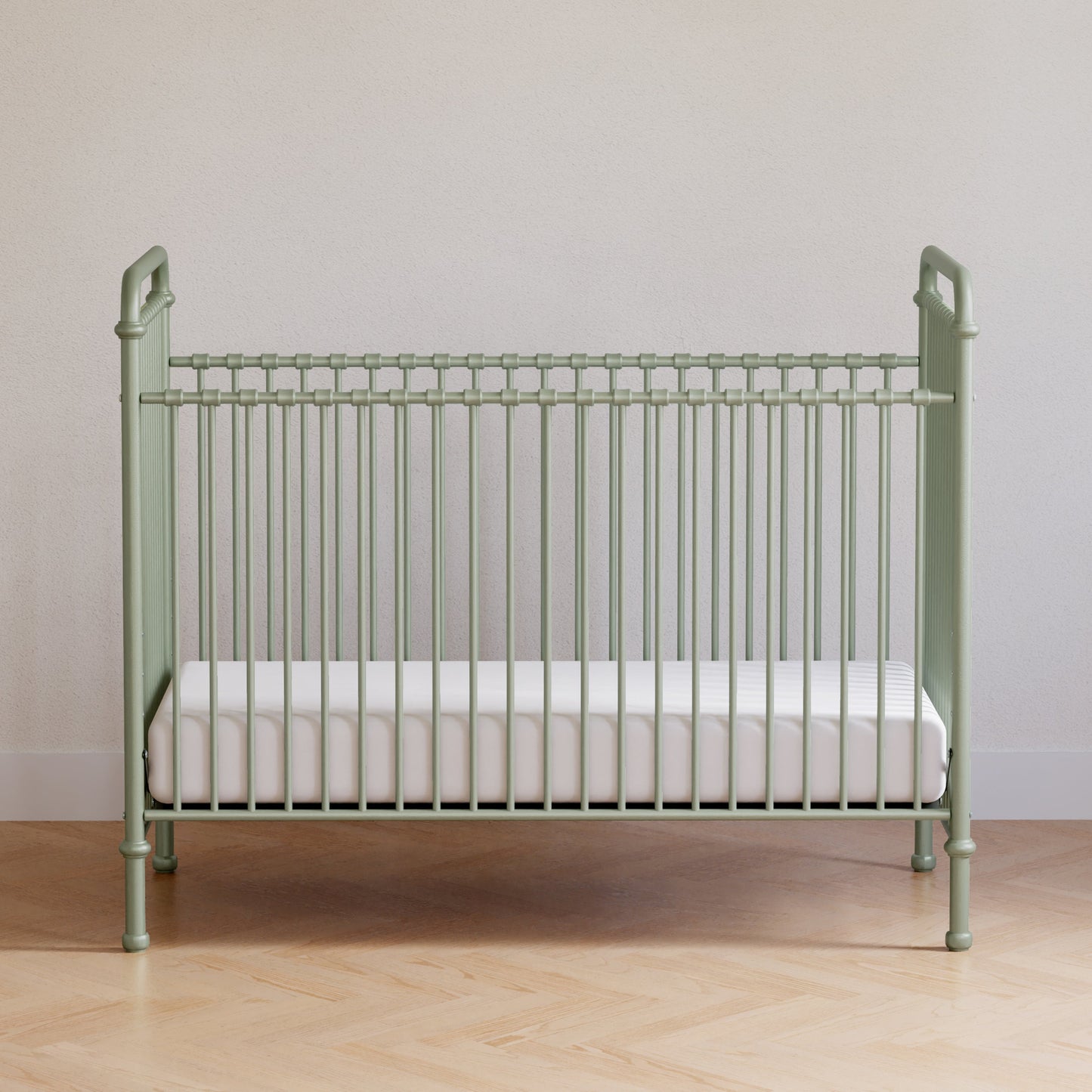 Abigail 3-in-1 Convertible Crib in Heirloom Sage