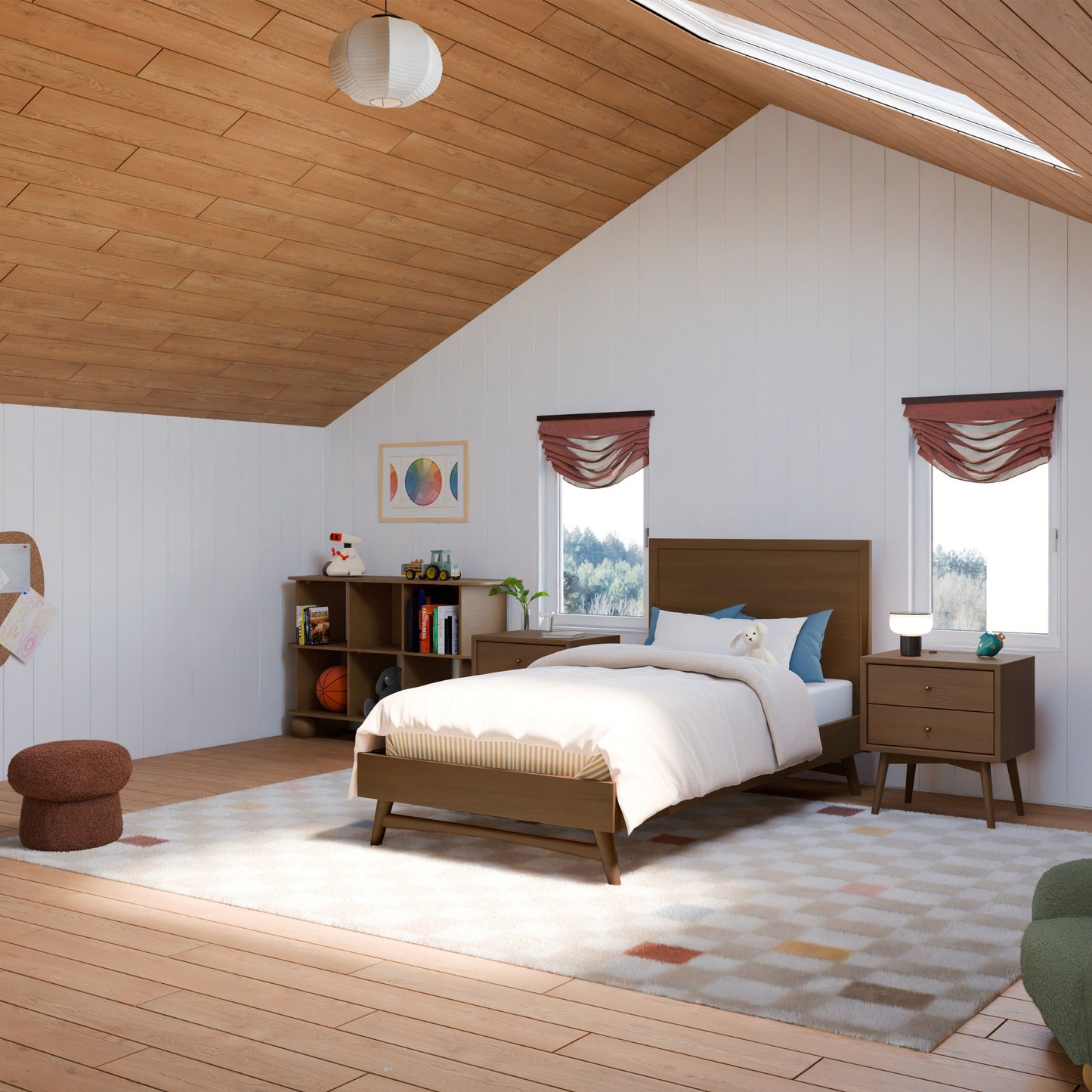 BABYLETTO PALMA NIGHTSTAND WITH USB PORT