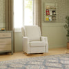 NAMESAKE CREWE RECLINER AND SWIVEL GLIDER IVORY BOUCLE