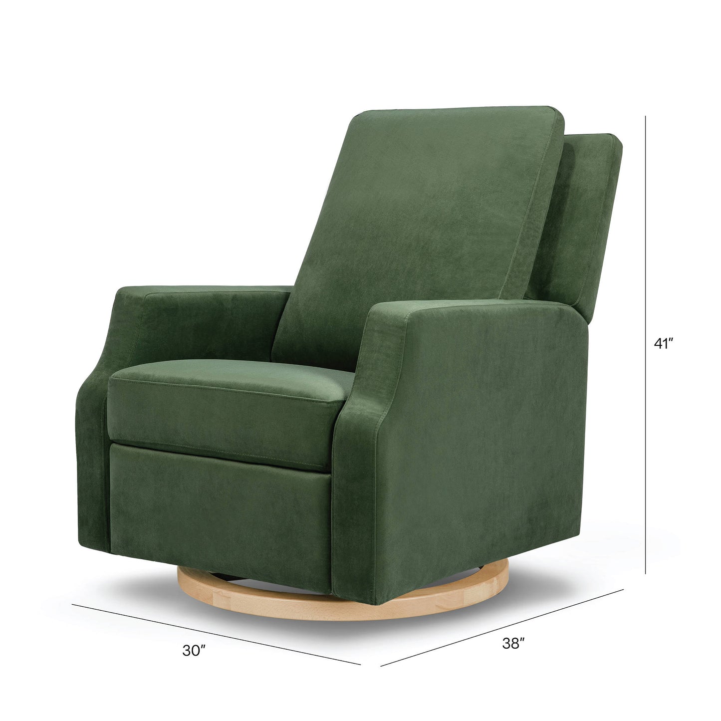 NAMESAKE CREWE RECLINER AND SWIVEL GLIDER IVORY BOUCLE
