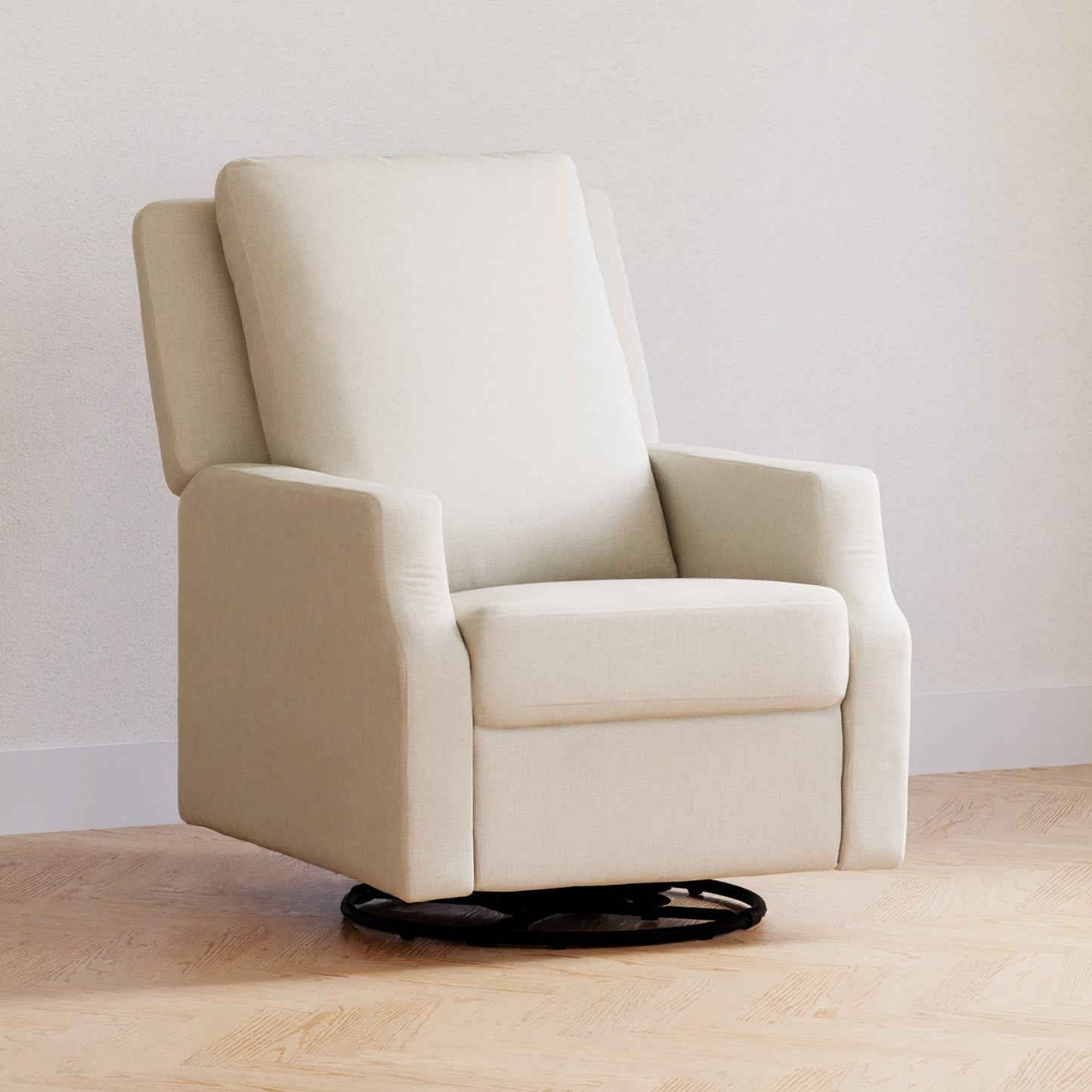 NAMESAKE CREWE RECLINER AND SWIVEL GLIDER IVORY BOUCLE