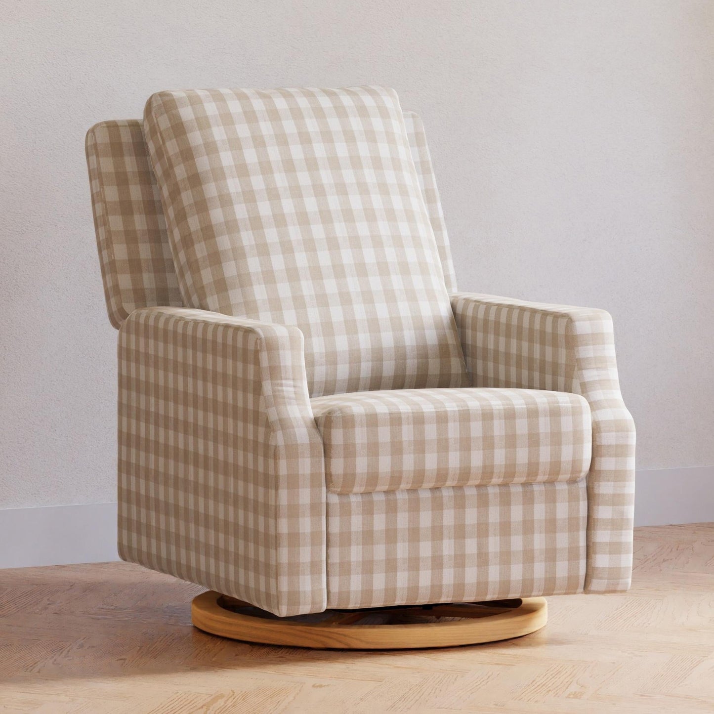 NAMESAKE CREWE RECLINER AND SWIVEL GLIDER IVORY BOUCLE