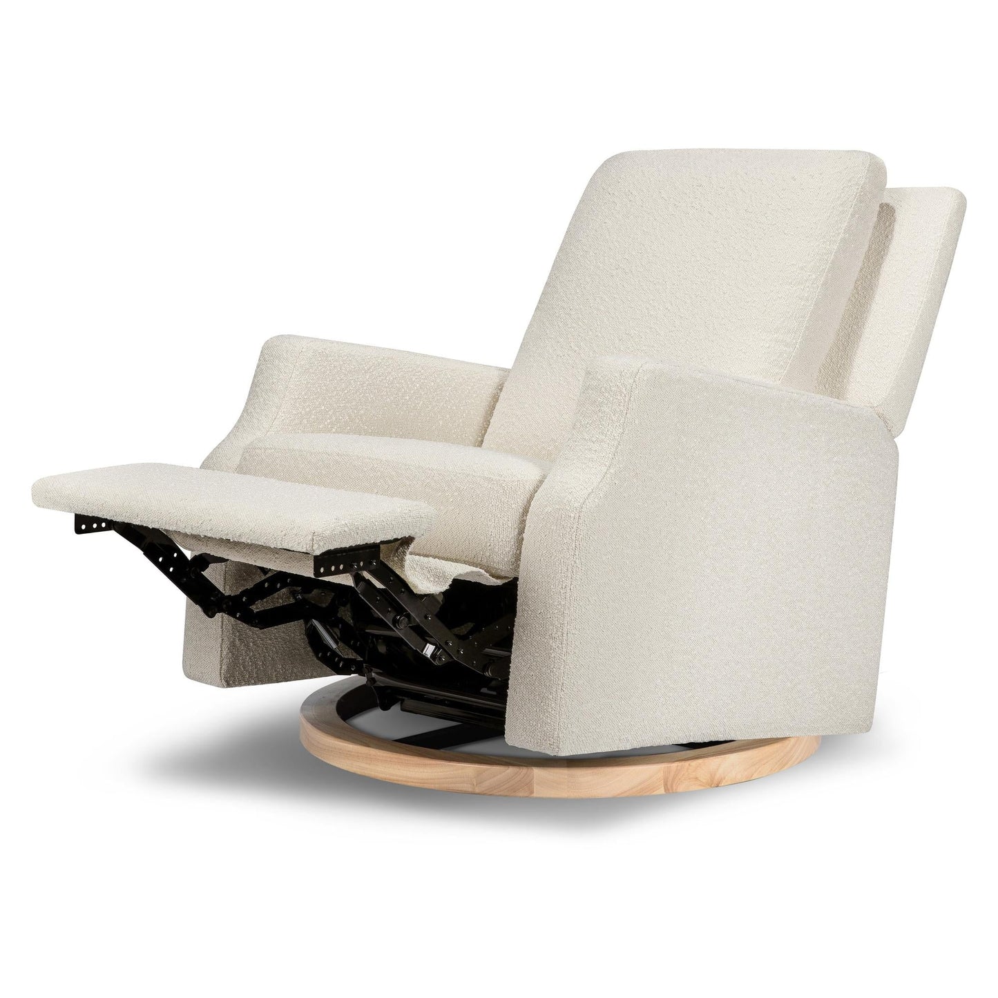 NAMESAKE CREWE RECLINER AND SWIVEL GLIDER IVORY BOUCLE