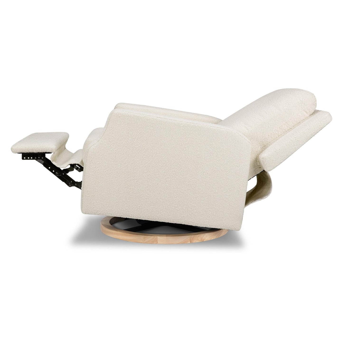 NAMESAKE CREWE RECLINER AND SWIVEL GLIDER IVORY BOUCLE