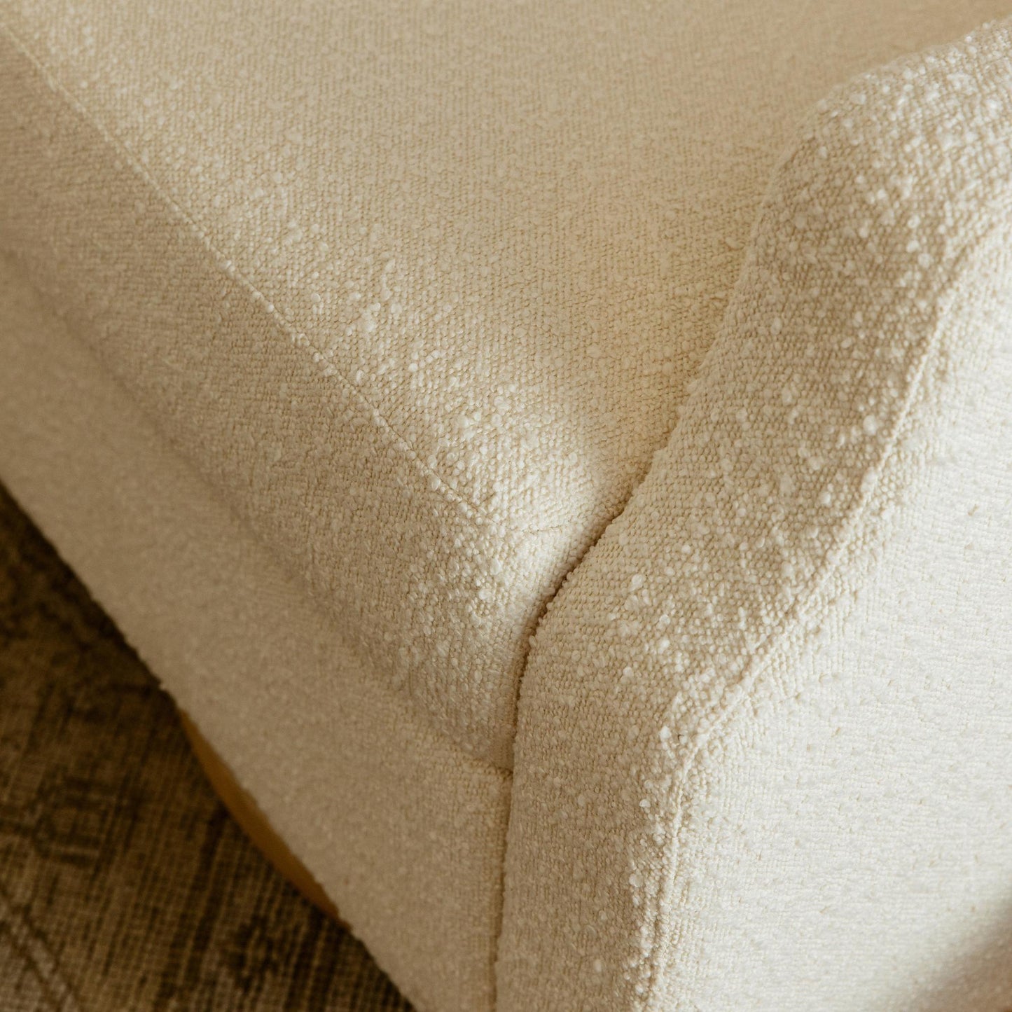 NAMESAKE CREWE RECLINER AND SWIVEL GLIDER IVORY BOUCLE
