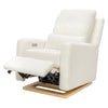Sigi Glider Recliner w/ Electronic Control and USB in Performance Ivory Boucle
