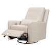 Sigi Glider Recliner w/ Electronic Control and USB in Performance Ivory Boucle