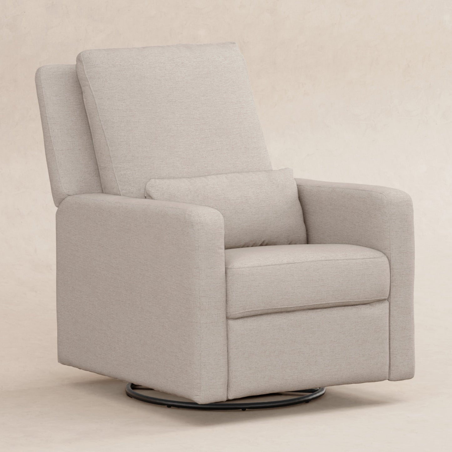 Sigi Glider Recliner w/ Electronic Control and USB in Performance Ivory Boucle