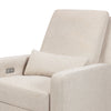 Sigi Glider Recliner w/ Electronic Control and USB in Performance Ivory Boucle