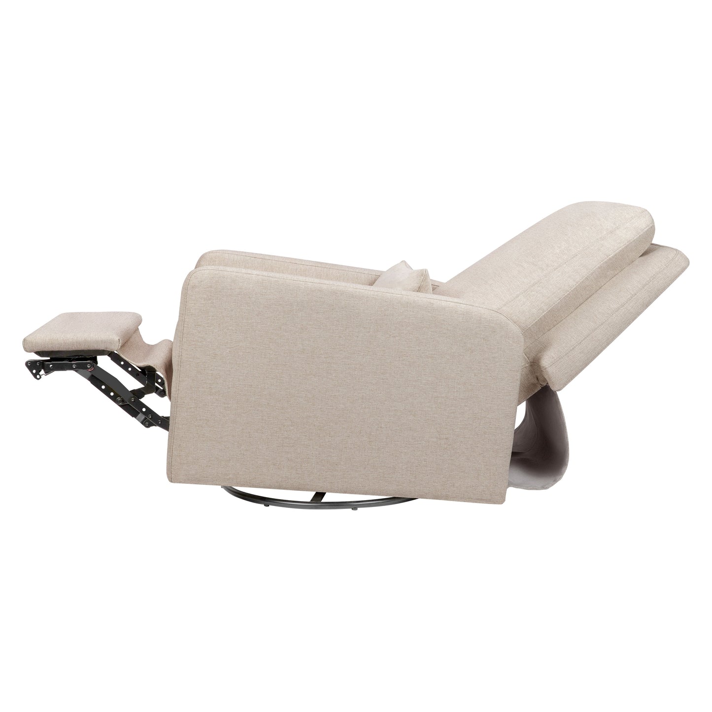 Sigi Glider Recliner w/ Electronic Control and USB in Performance Ivory Boucle