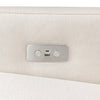 Sigi Glider Recliner w/ Electronic Control and USB in Performance Ivory Boucle