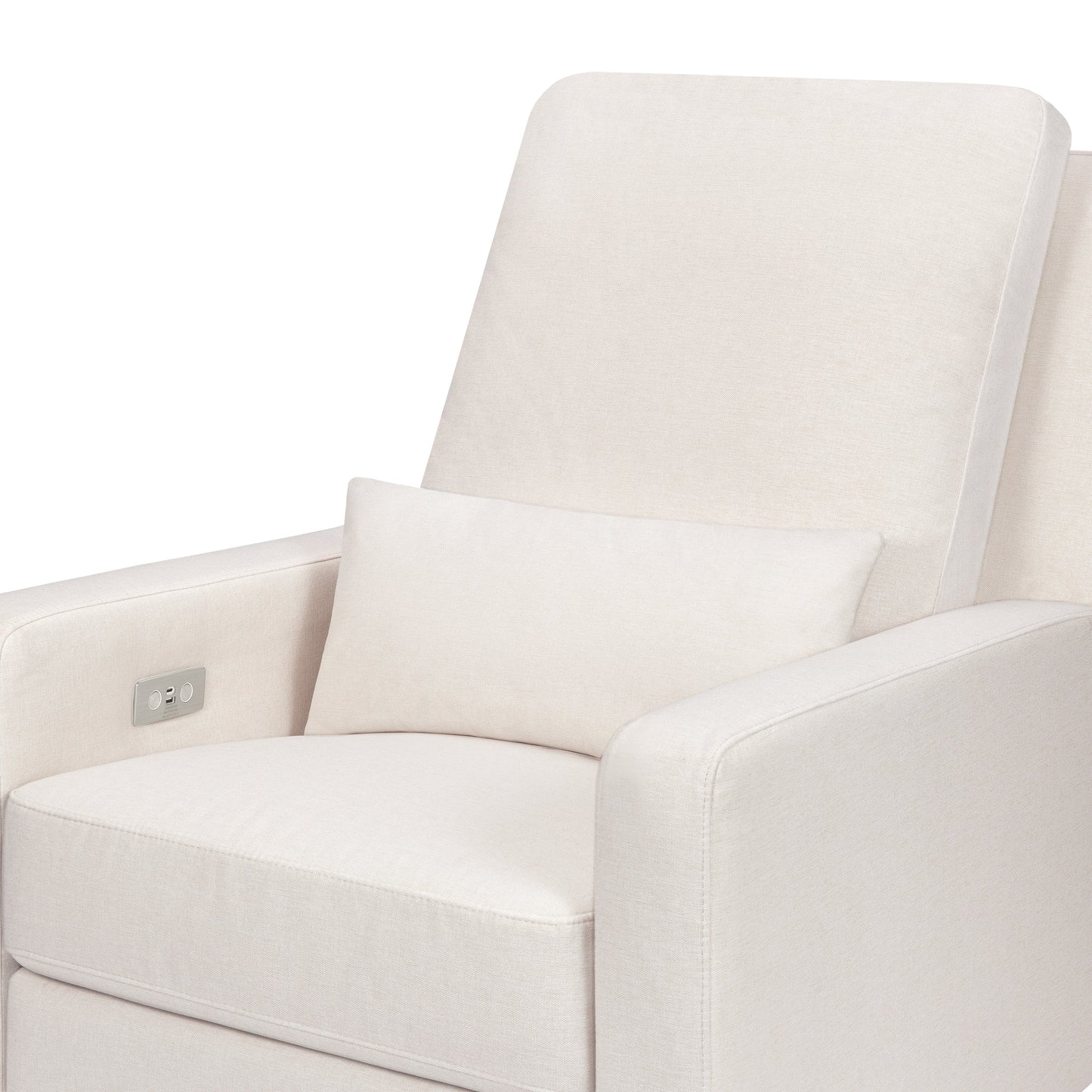 Sigi Glider Recliner w/ Electronic Control and USB in Performance Ivory Boucle