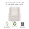 Sigi Glider Recliner w/ Electronic Control and USB in Performance Ivory Boucle