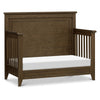 Beckett Rustic 4-in-1 Convertible Flat Top Crib in Sandbar