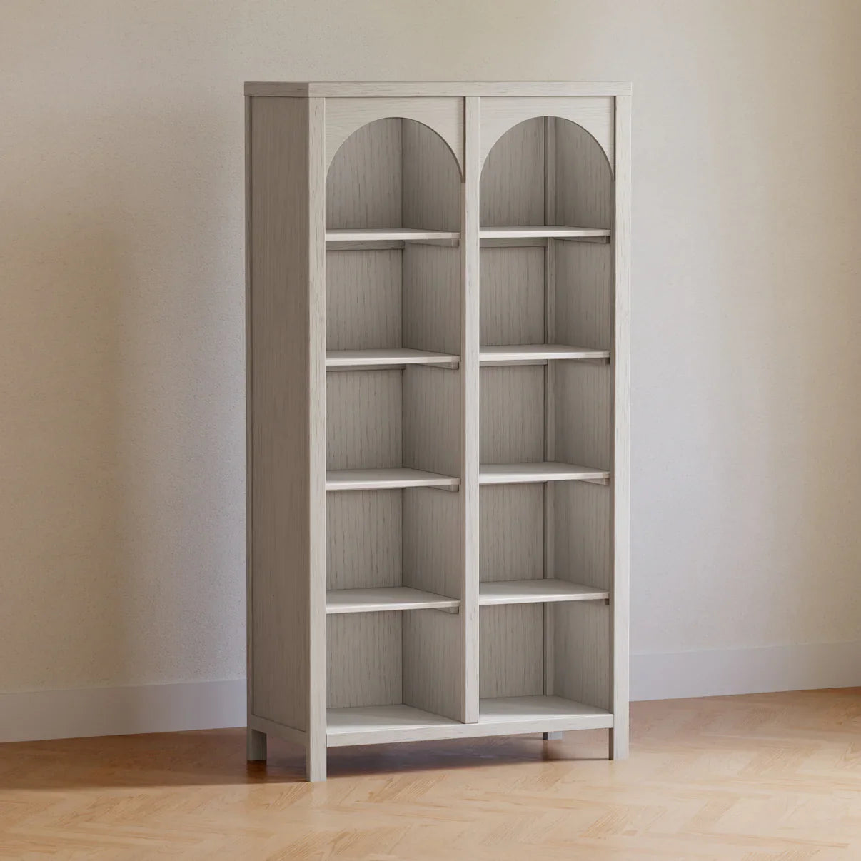 Eloise Bookcase, Assembled in Natural Walnut