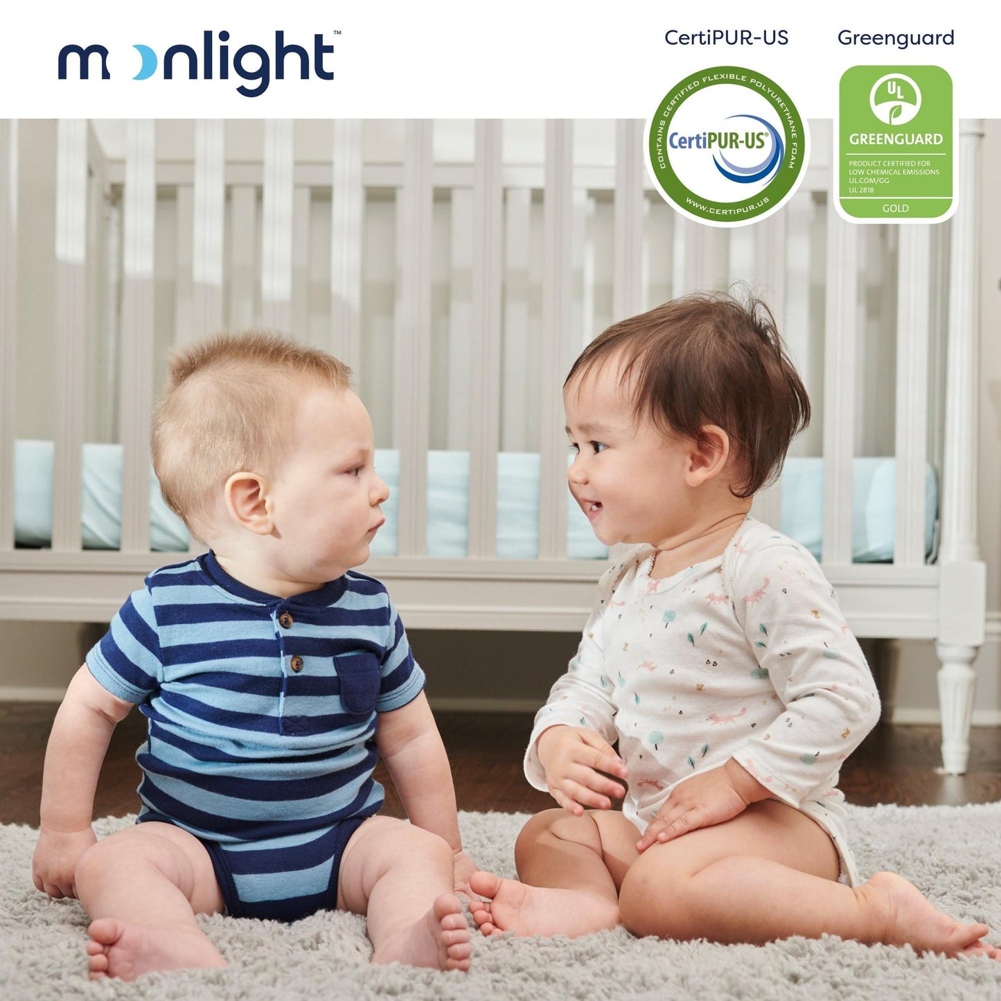 MOONLIGHT STARLIGHT SLEEPWELL CRIB MATTRESS
