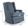 STORYTIME NATASHA SWIVEL GLIDER