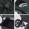 SILVER CROSS NIA COMPACT STROLLER + FOLDING BASSINET BUNDLE