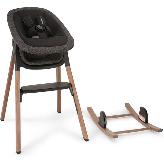 NUNA BRYN HIGH CHAIR + NEWBORN ROCKER SEAT