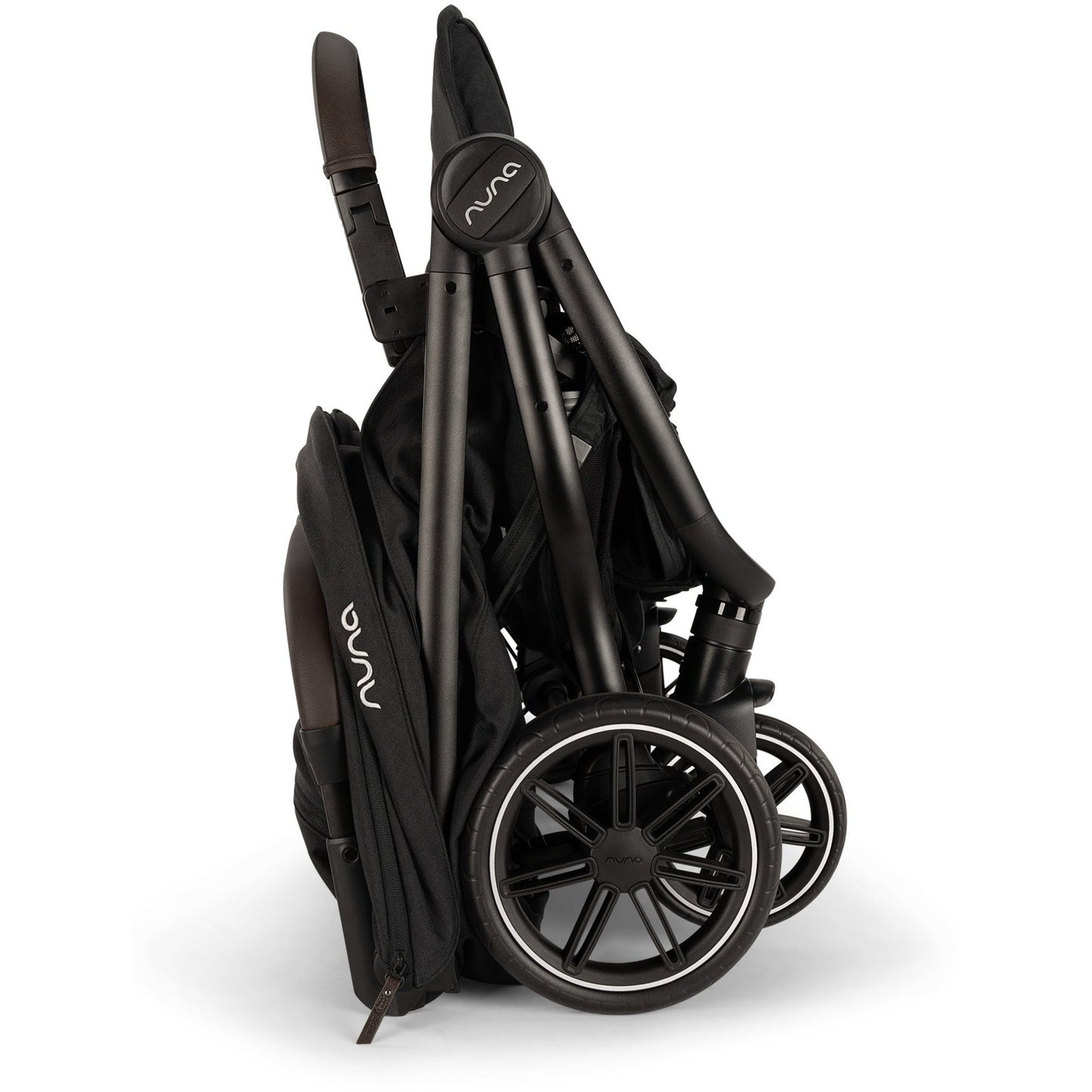 NUNA TRVL DUBL STROLLER CAVIAR