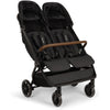 NUNA TRVL DUBL STROLLER CAVIAR